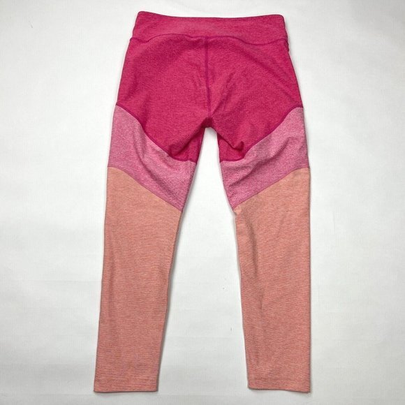 Outdoor Voices 7/8 Leggings Pockets Stretch‎ Yoga Gym Spring Pink Women XL NWOT - Picture 2 of 11
